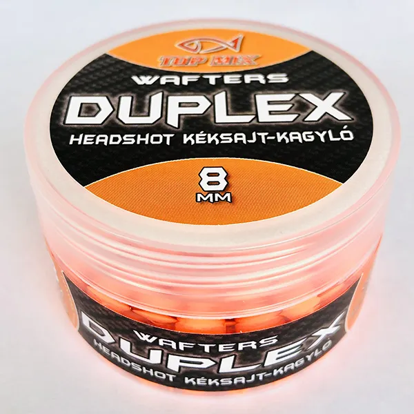 TopMix Duplex HeadShot, kéksajt-kagyló, 8 mm Wafters 