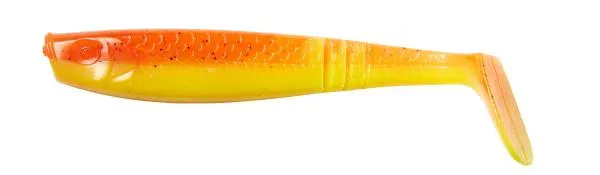 SHAD PADDLETAIL 8CM UV ORANGE/YELLOW 90PCS BULK