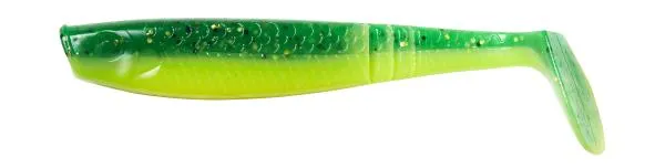 SHAD PADDLETAIL 8CM UV GREEN/LIME 90PCS BULK