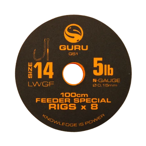 GURU LWGF FEEDER SPECIAL RIG 0,13MM 16